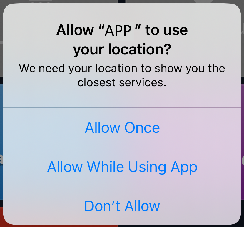 Location Permission Required